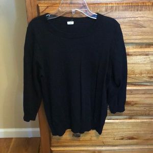 J. Crew Black Sweater